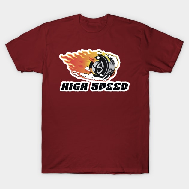 HIGH SPEED T-Shirt by BYVIKTOR